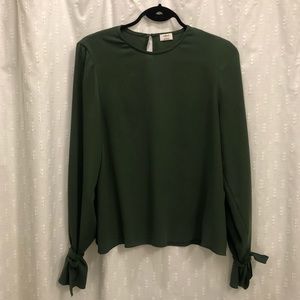 Aritzia Wilfred Tie Sleeve Blouse